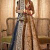Jamawar Silk Hand Embroidered Lehenga