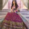 Raw Silk Dupion Pink Lehenga